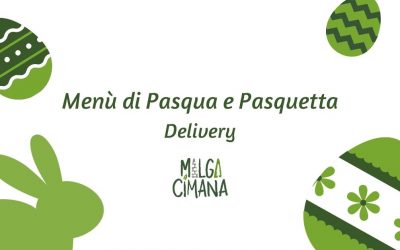 Menu delivery Pasqua e Pasquetta
