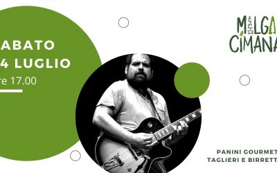 Live music a Malga Cimana con Daniele Valle